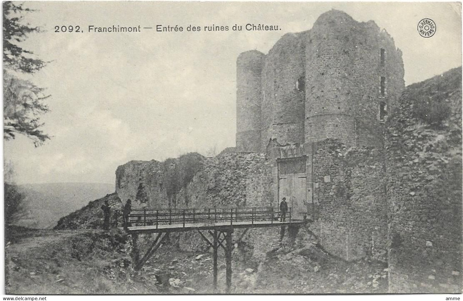 Franchimont   * Entrée Des Ruines Du Château - Theux