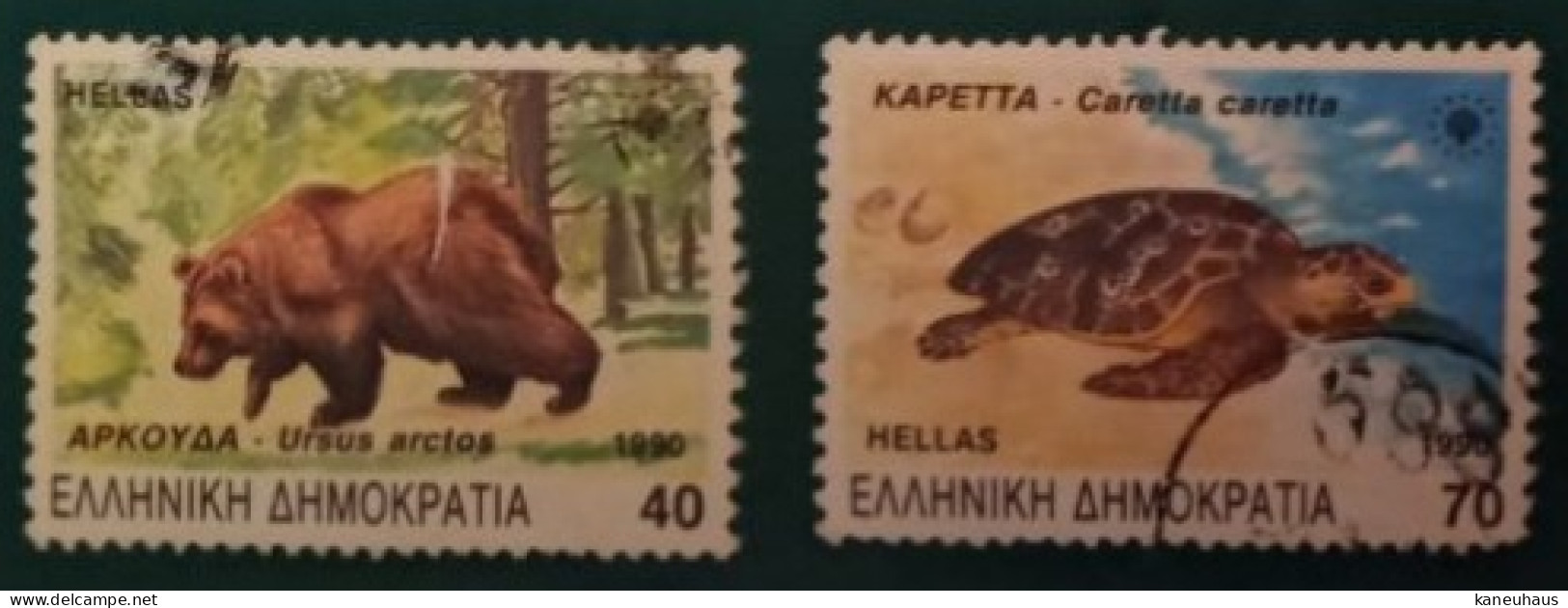 1990 Michel-Nr. 1738-1739 Gestempelt - Used Stamps