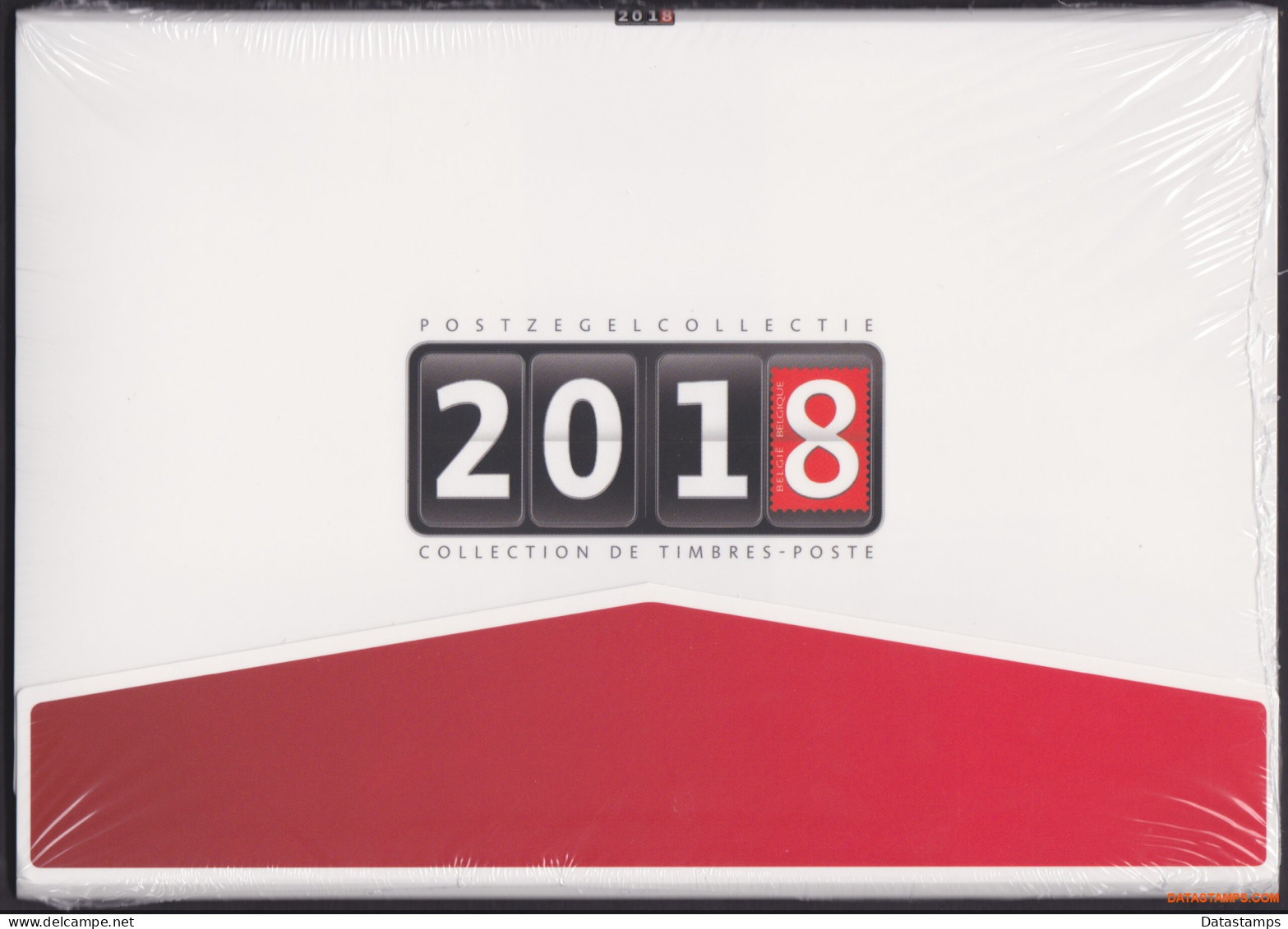 België 2018 - Annual Folder - XX - Complete Year Folder 2018 Original Packaging - Jahressätze