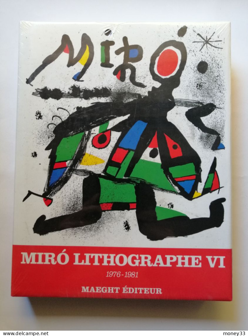 Miro Lithographe VI Maeght éditeur Catalogue Raisonné De 1976 à 1981 - Unterhaltung