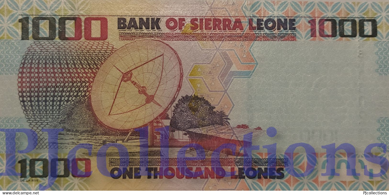 SIERRA LEONE 1000 LEONES 2021 PICK 30f AUNC - Sierra Leone