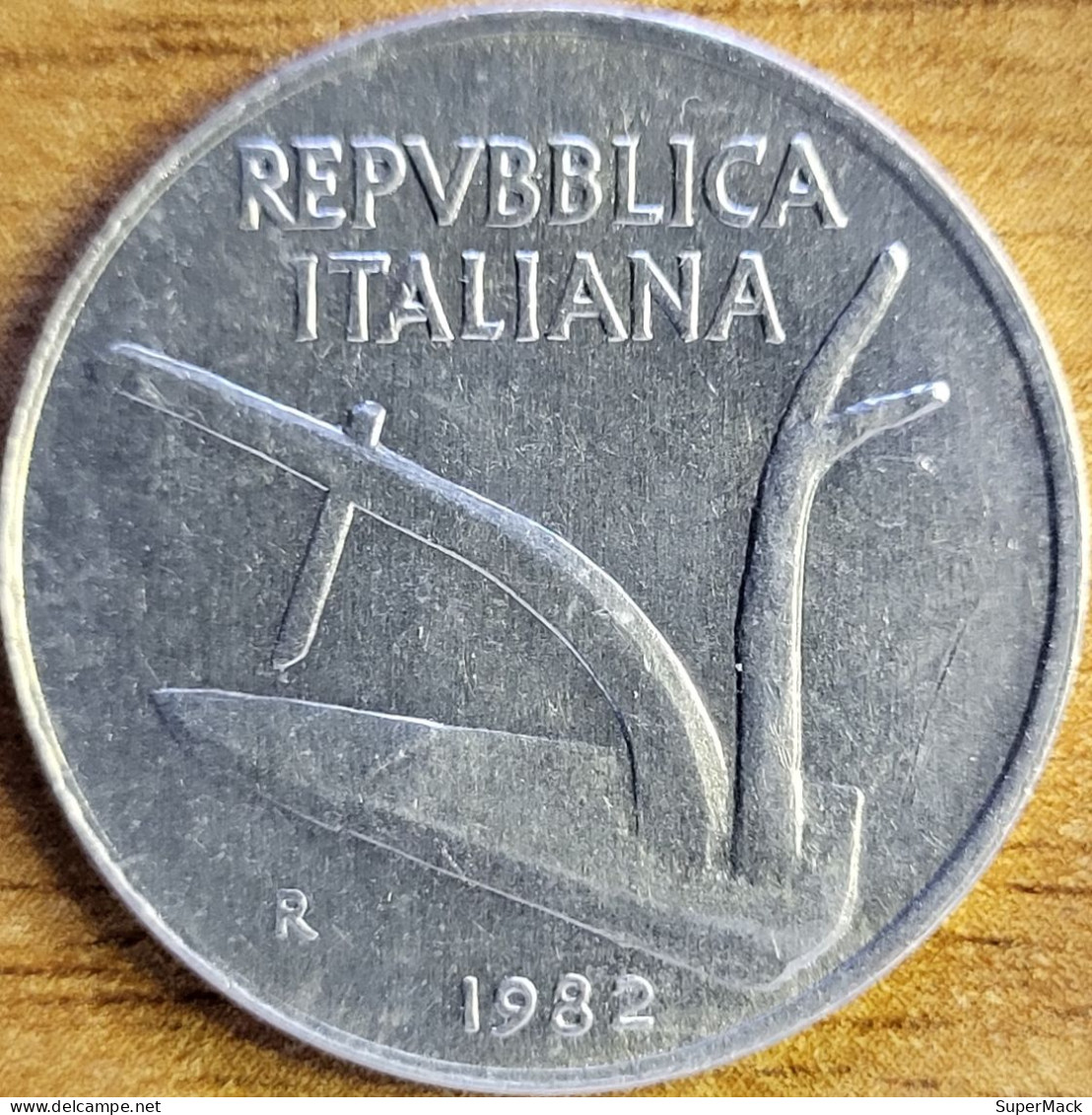 Italie 10 Lire 1982 KM#63 SUP - 10 Liras