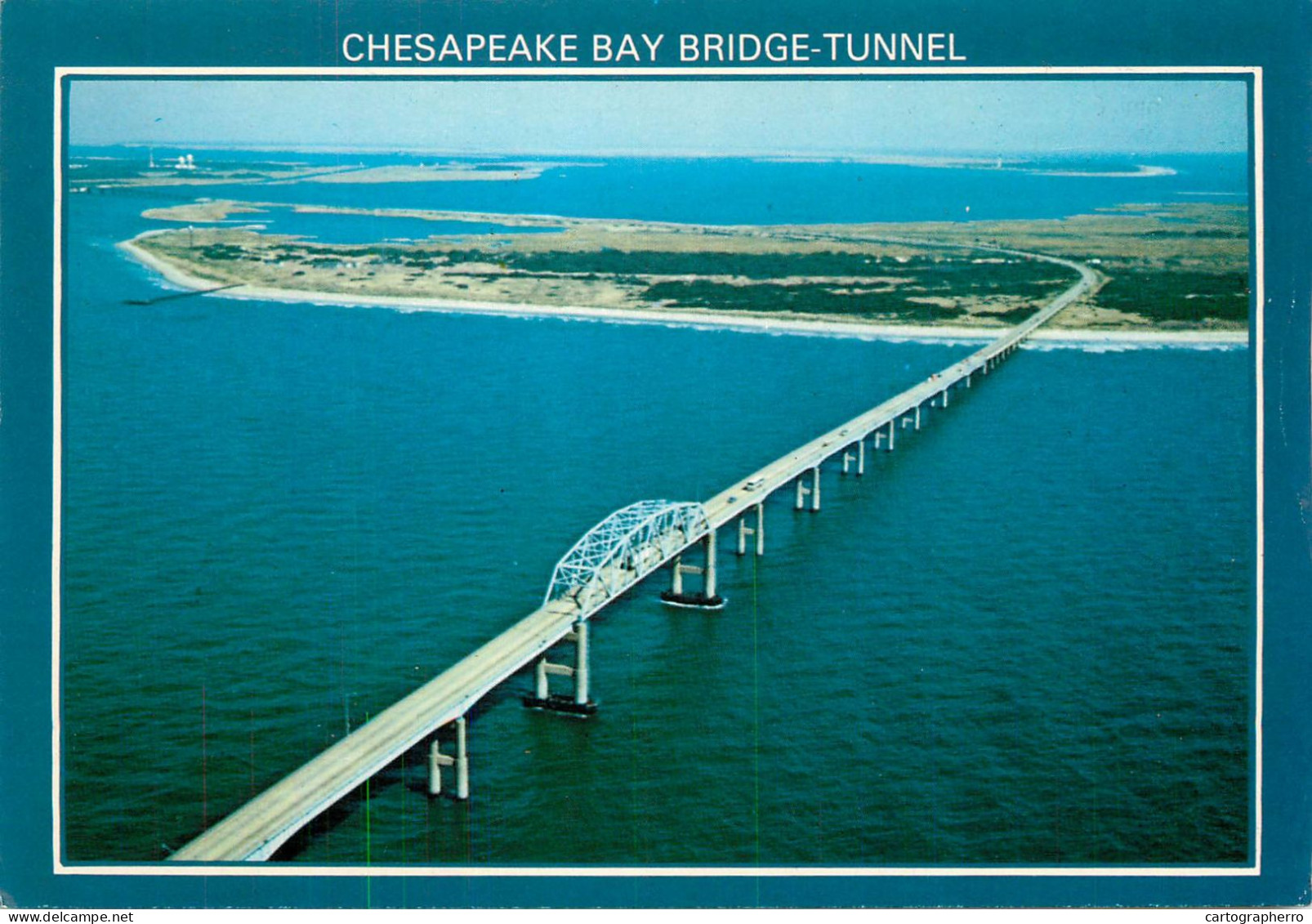 United States VA Virginia Chesapeake Bay Bridge Tunnel - Chesapeake