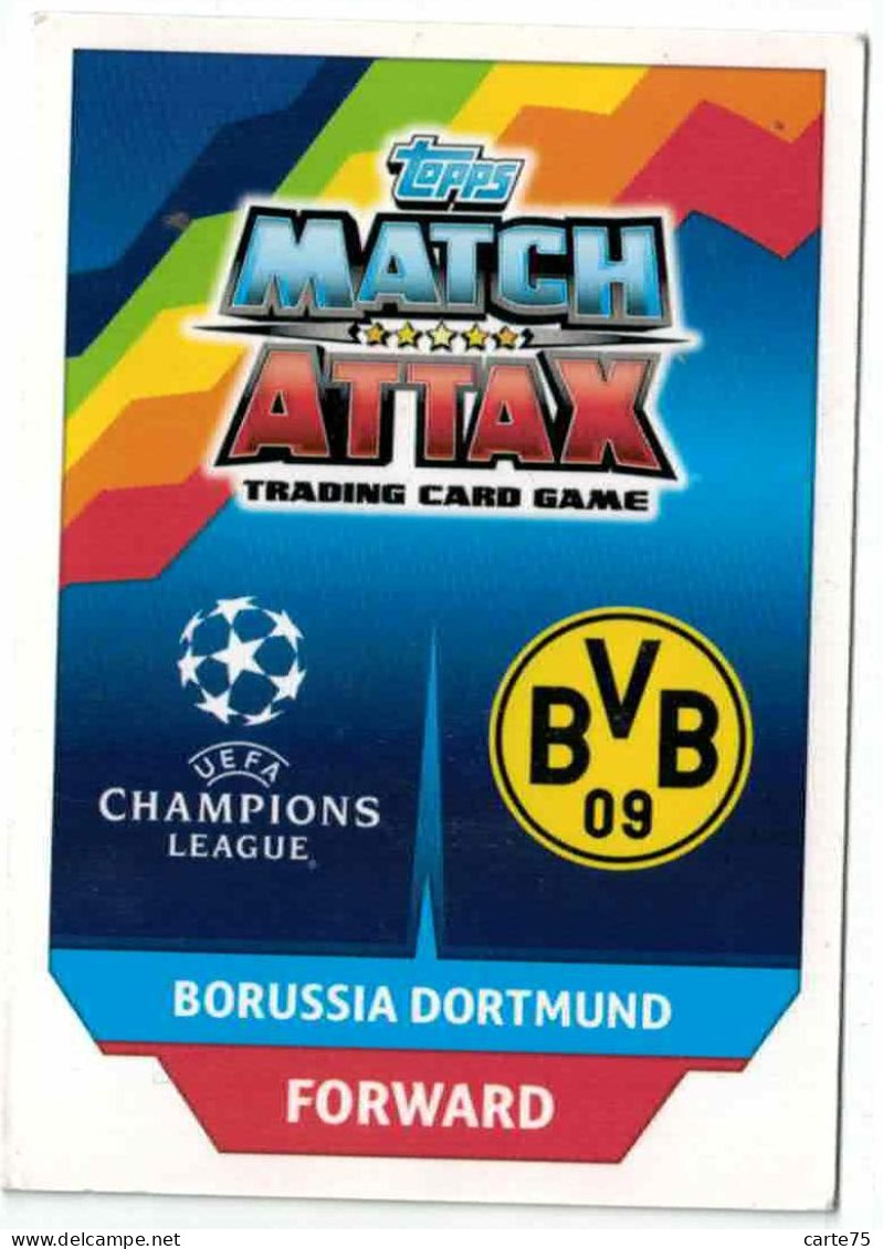 Topps Match Attax UEFA Champions League Borussia Dortmund Forward, Dembelé Reus Kagawa PES2 - Trading Cards