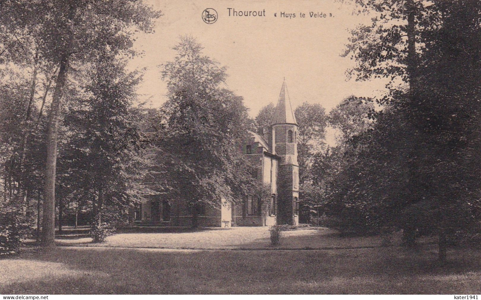 Torhout - Huys Te Velde -  Nels - 14.06.1923 - Torhout