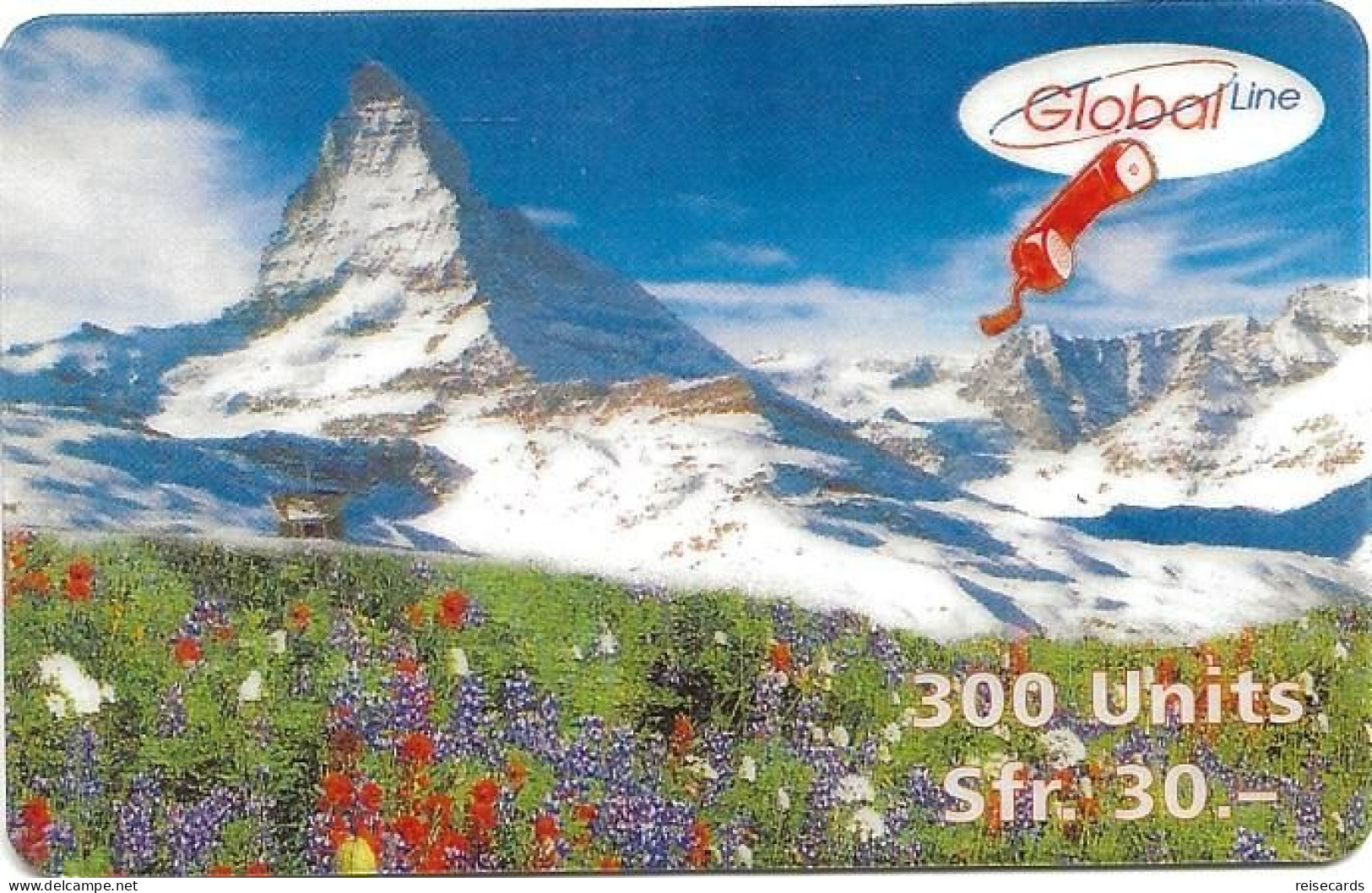 Switzerland Prepaid: Global Line - Matterhorn 09.99 64 - Switzerland