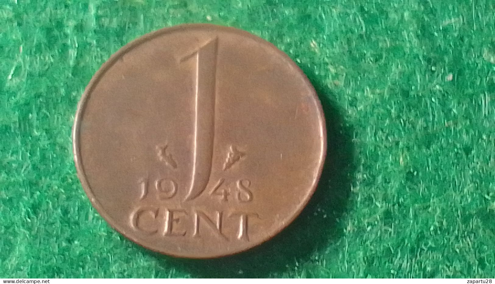 HOLLANDA- 1948          1 CENT          VF - 1 Cent