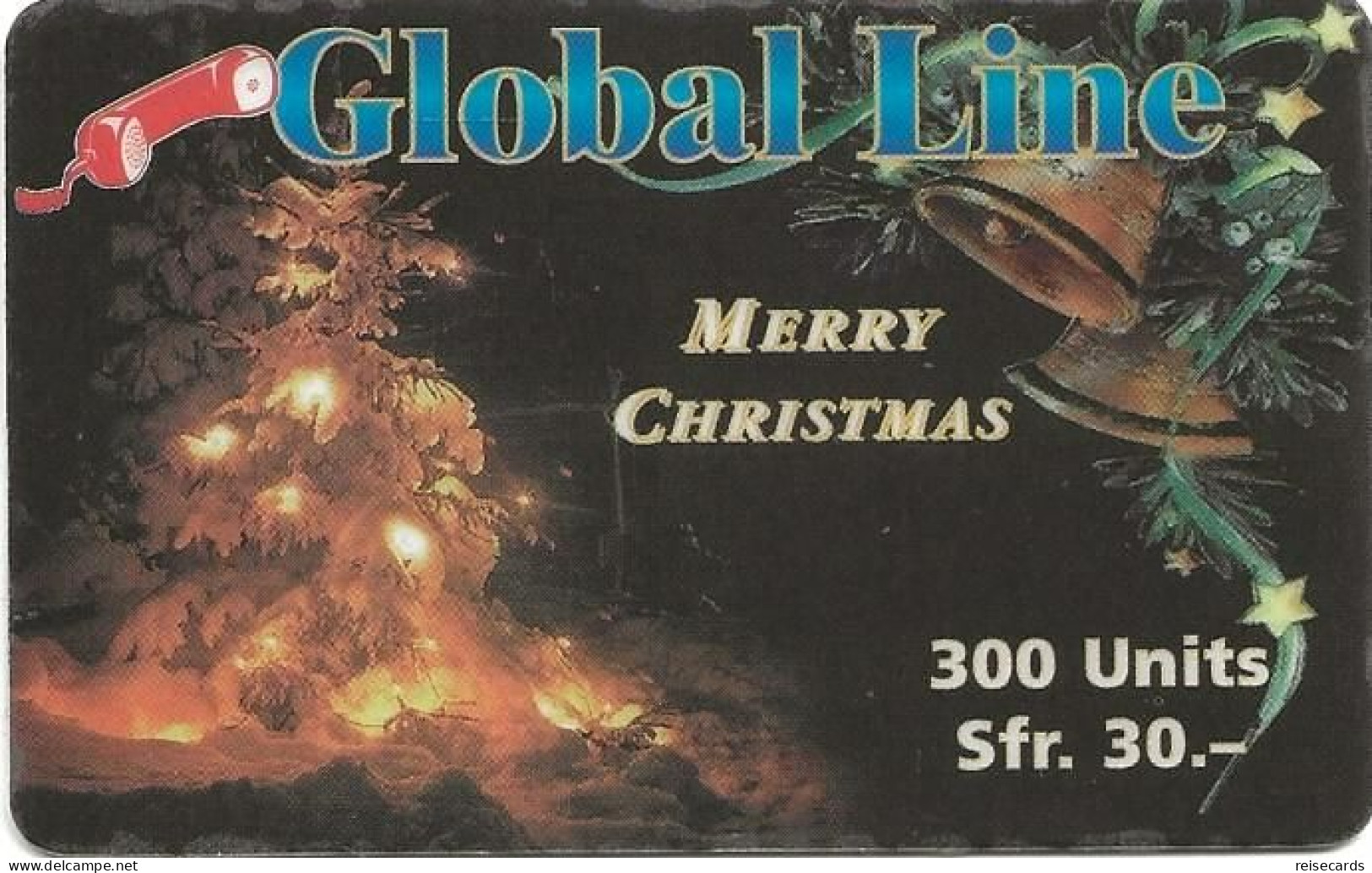 Switzerland Prepaid: Global Line - Merry Christmas 05.99 60 - Switzerland