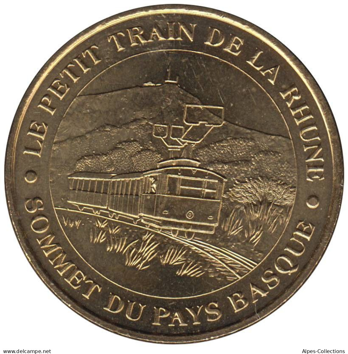64-0200 - JETON TOURISTIQUE MDP - Le Petit Train De La Rhune - 2006.1 - 2006