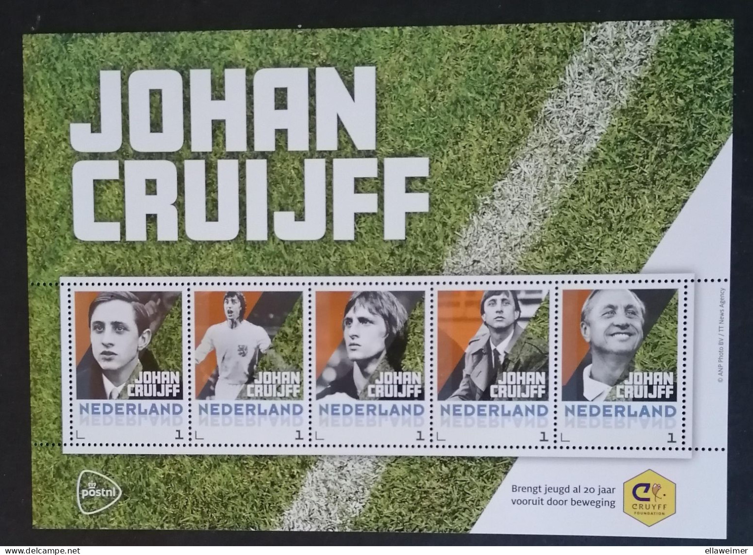 Nederland/Netherlands - Velletje Johan Cruijff (postfris) Collectors Item - Ohne Zuordnung