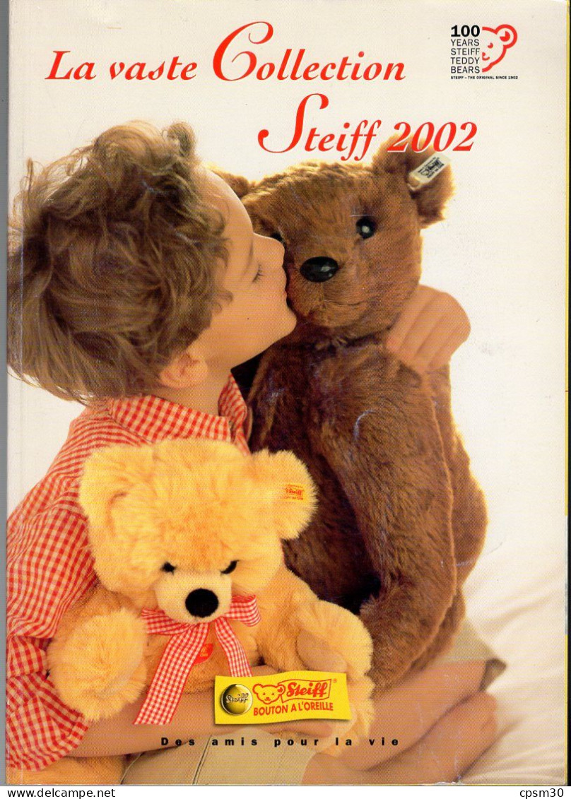 Livre, La Vaste Collection STEIFF 2002, 106 Pages 2002 (ours Et Peluches) - Steiff