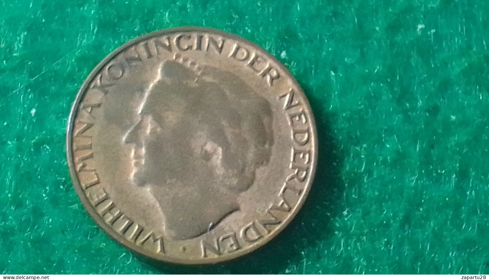 HOLLANDA- 1952         1 CENT          F - 1 Centavos