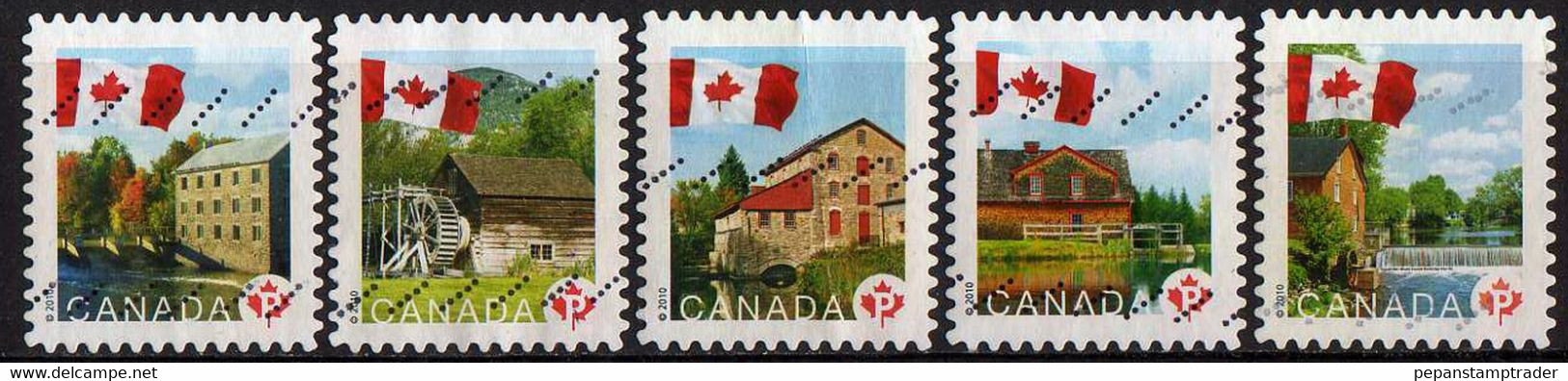 Canada - #2351-55(5) -  Used - Gebruikt