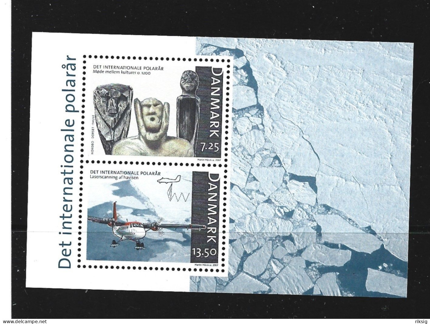 International Polar Year. Denmark. Minisheet.  B-2651 - International Polar Year