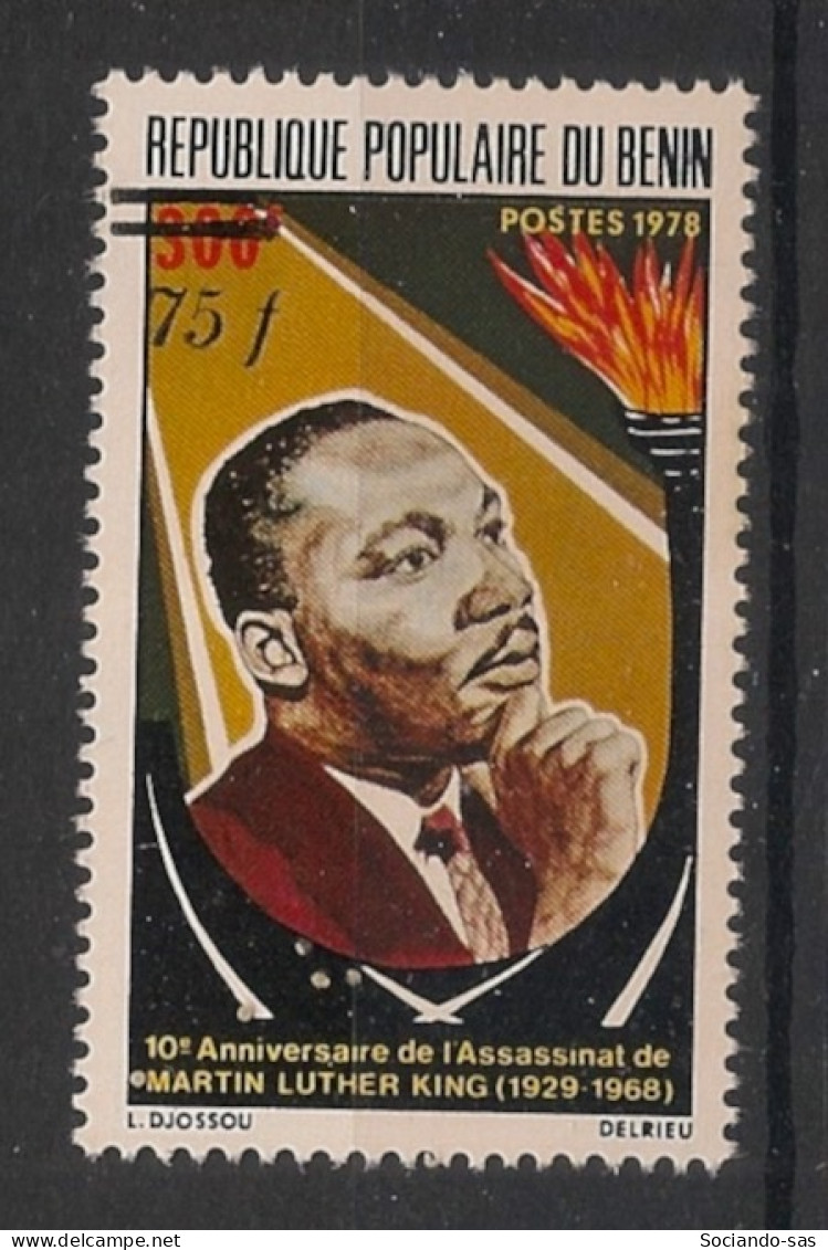 BENIN - 1985 - N°Mi. 385 - Luther King 75F / 300F - Neuf Luxe ** / MNH / Postfrisch - Martin Luther King