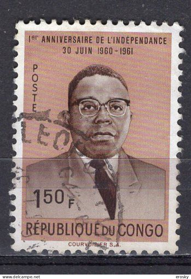 A0325 - CONGO KINSHASA Yv N°433 INDEPENDANCE - Usados