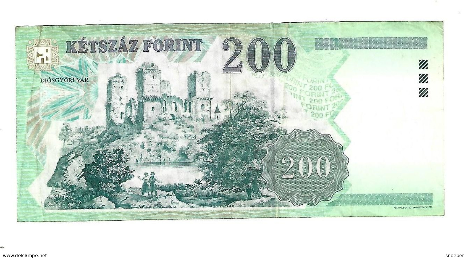 *hungary 200  Forint 1998   178  Vf+ - Hungary