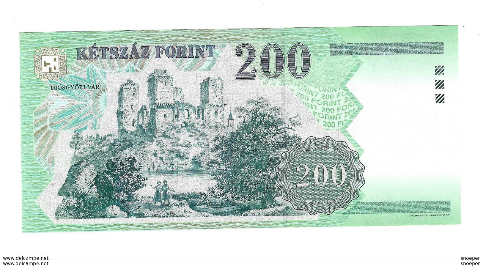 *hungary 200  Forint 2007   187g    Unc - Hungary