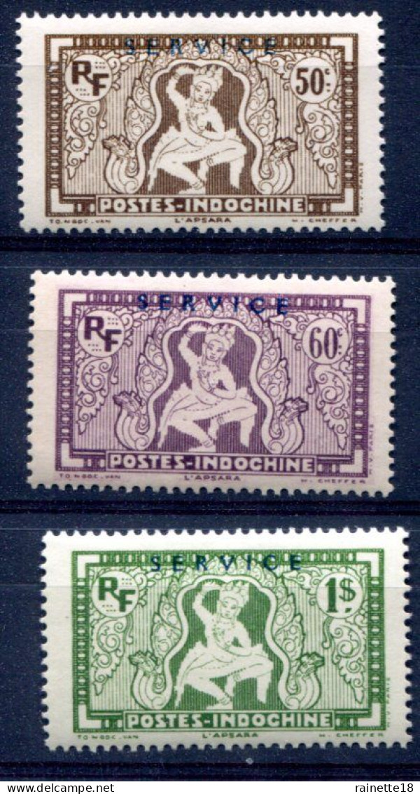 Indochine    Service    13/15 * - Unused Stamps