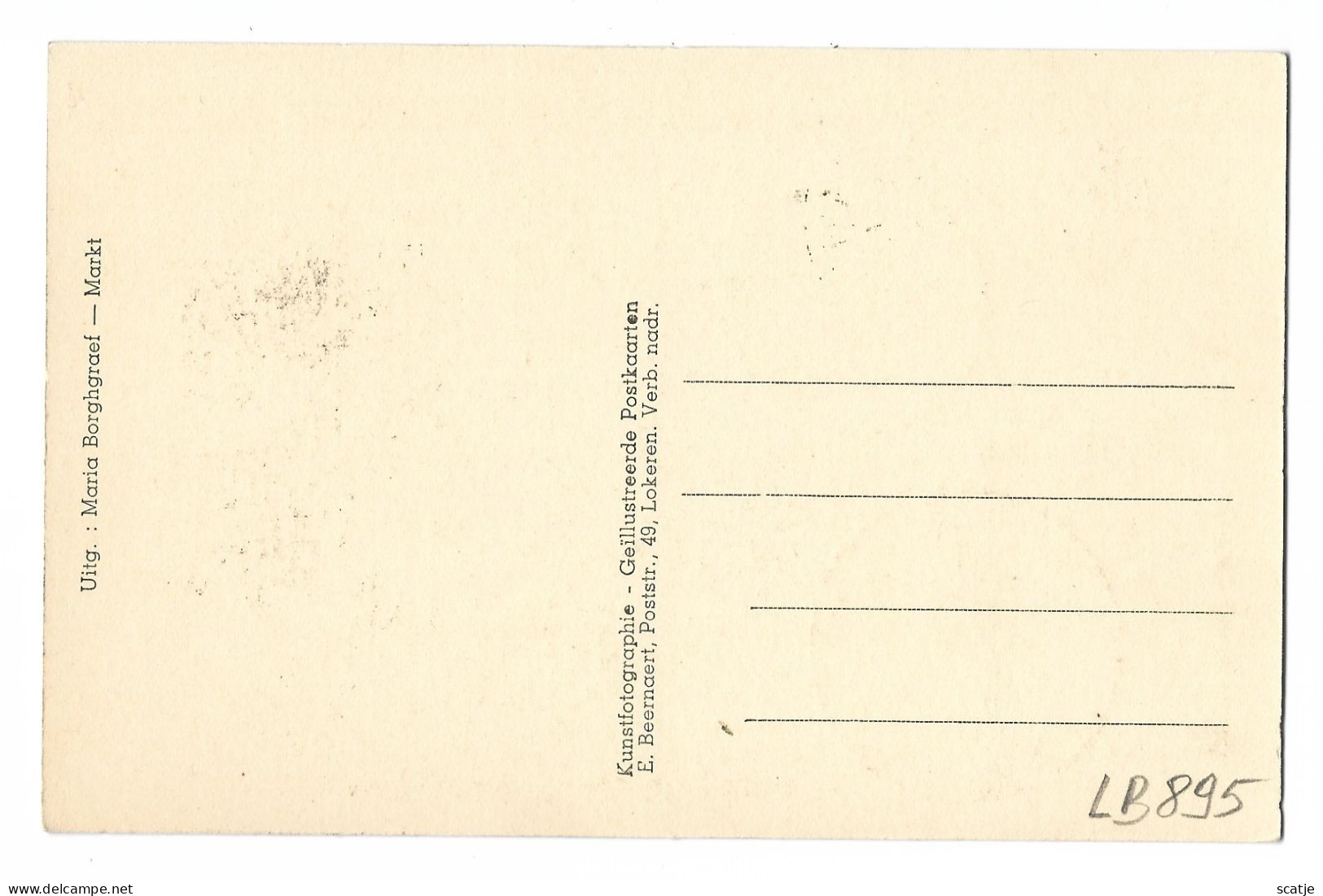 Rupelmonde.   -   Kloosterstraat.   -   Automobiel Postkantoor   -   1952   -    MERCATOR - Kruibeke