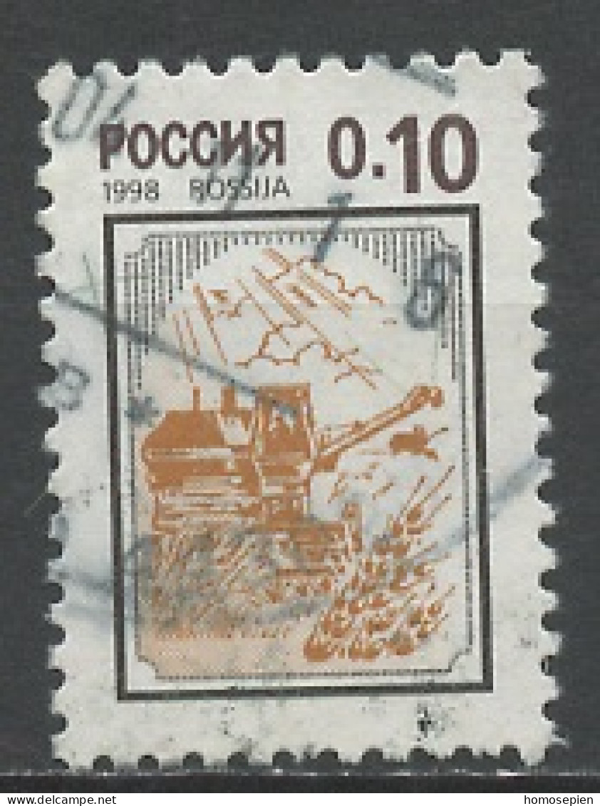 Russie - Russia - Russland 1999 Y&T N°6380A - Michel N°764 (o) - 0,10r L'agriculture - Oblitérés