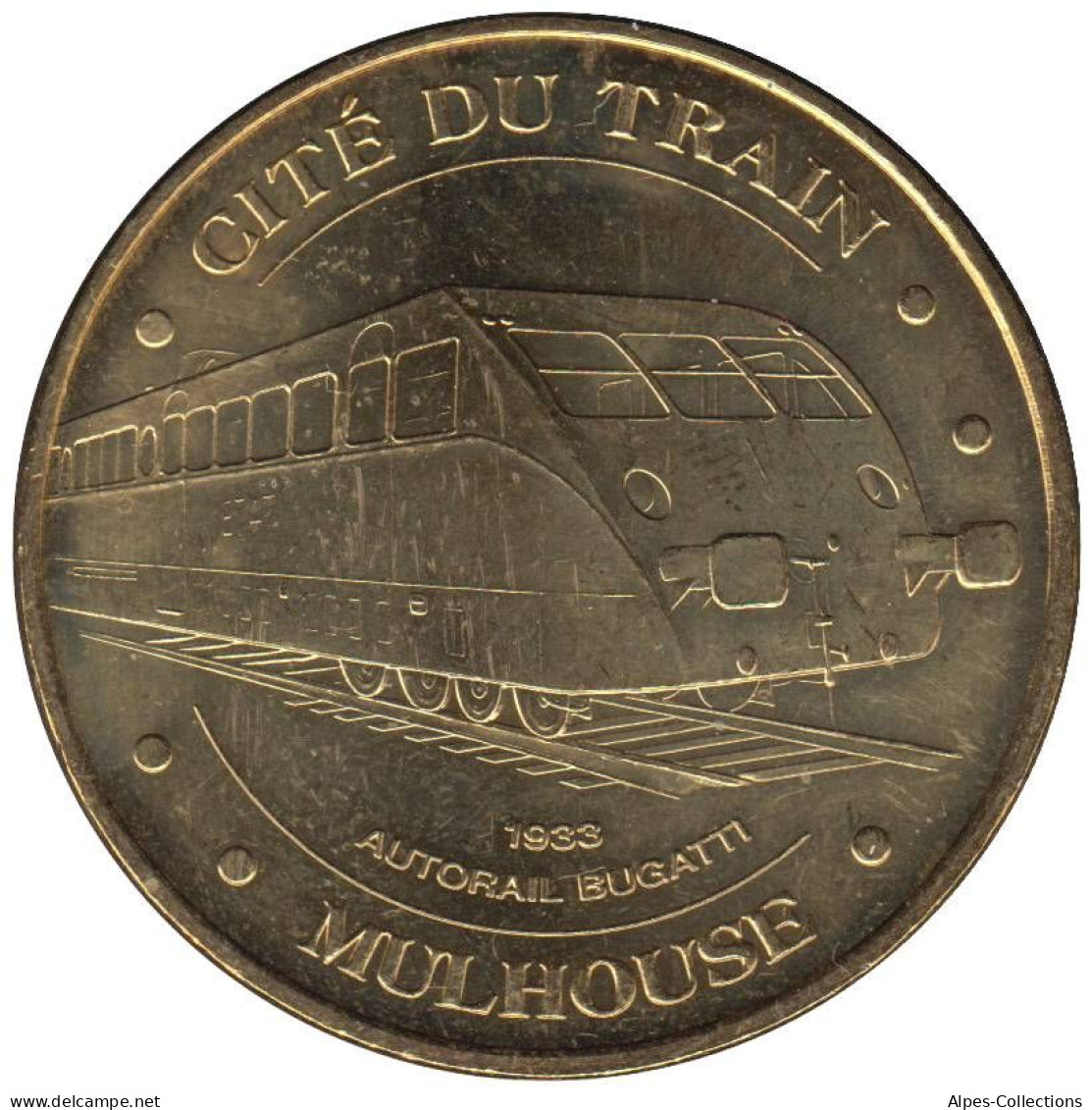 68-0879 - JETON TOURISTIQUE MDP - Mulhouse - Cité Du Train - Autorail - 2009.1 - 2009