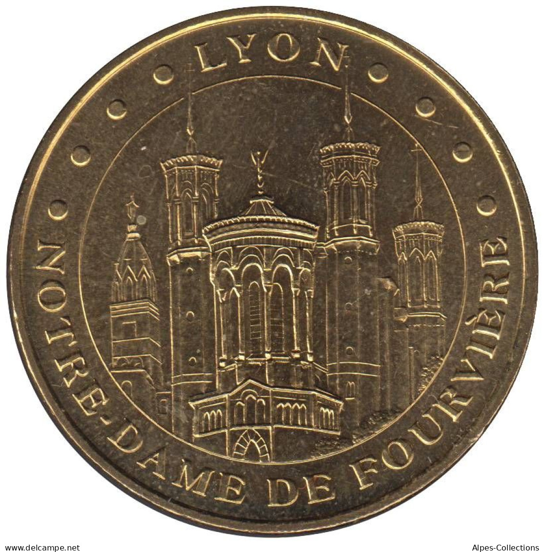 69-0224 - JETON TOURISTIQUE MDP - Lyon - Notre-Dame De Fourvière - 2007.1 - 2007