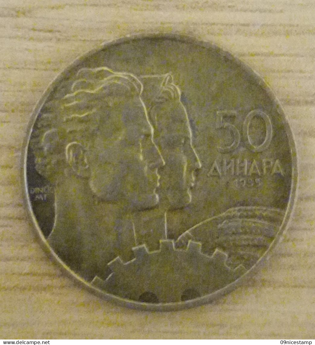 Jugoslavija, Year Unknown, Used, 50 Dinara - Yugoslavia