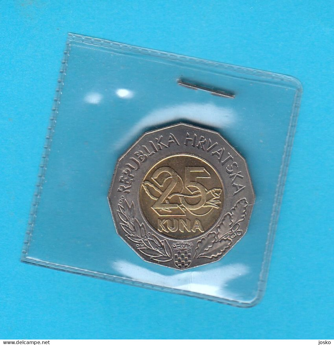 EBRD - Zagreb 2010 - 25. KUNA .. Croatia Bimetalic Coin * UNC * Tirage 20.000 Ex. * Croatie Kroatien Croazia Croacia RRR - Croatia