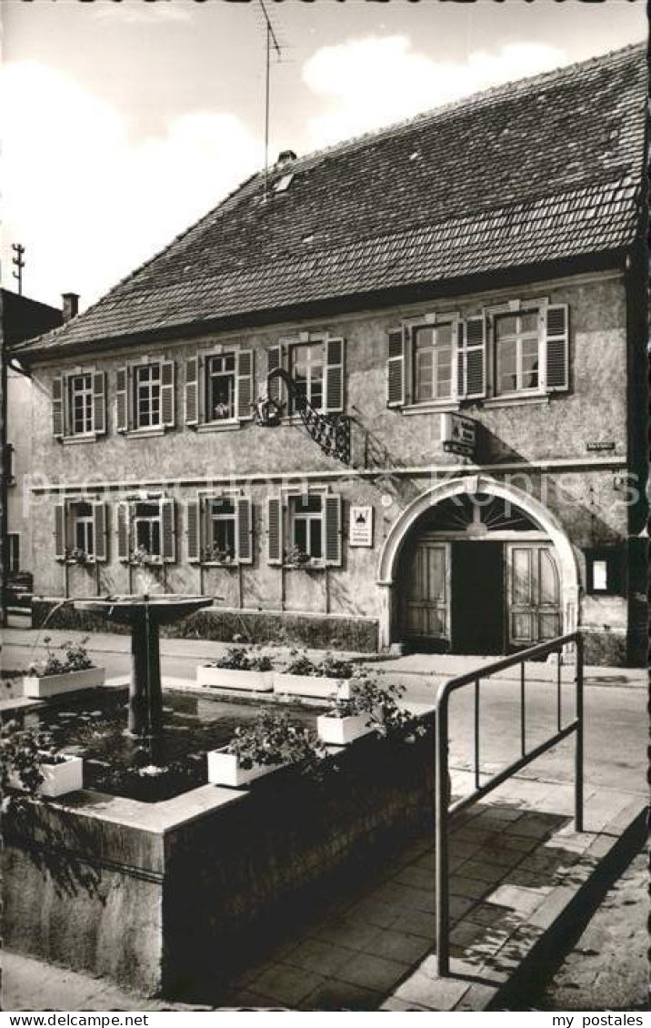 41771505 Kochendorf Gasthaus Zur Krone Brunnen Bad Friedrichshall - Bad Friedrichshall