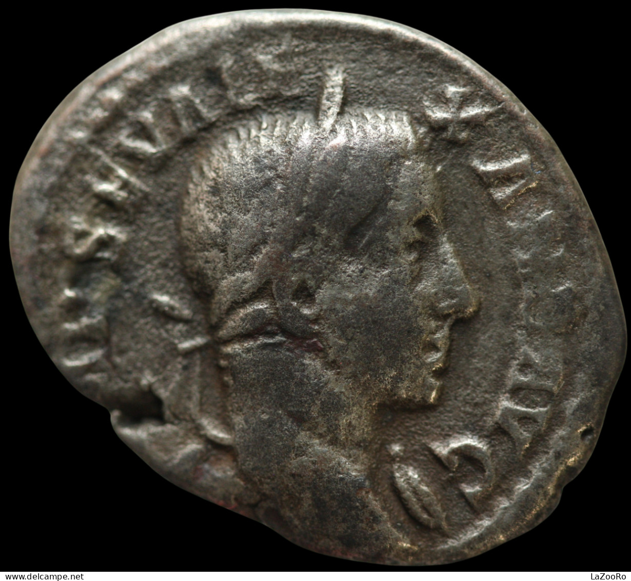 LaZooRo: Roman Empire - AR Denarius Of Severus Alexander (222 - 235 AD), Romulus, Rare - La Dinastia Severi (193 / 235)