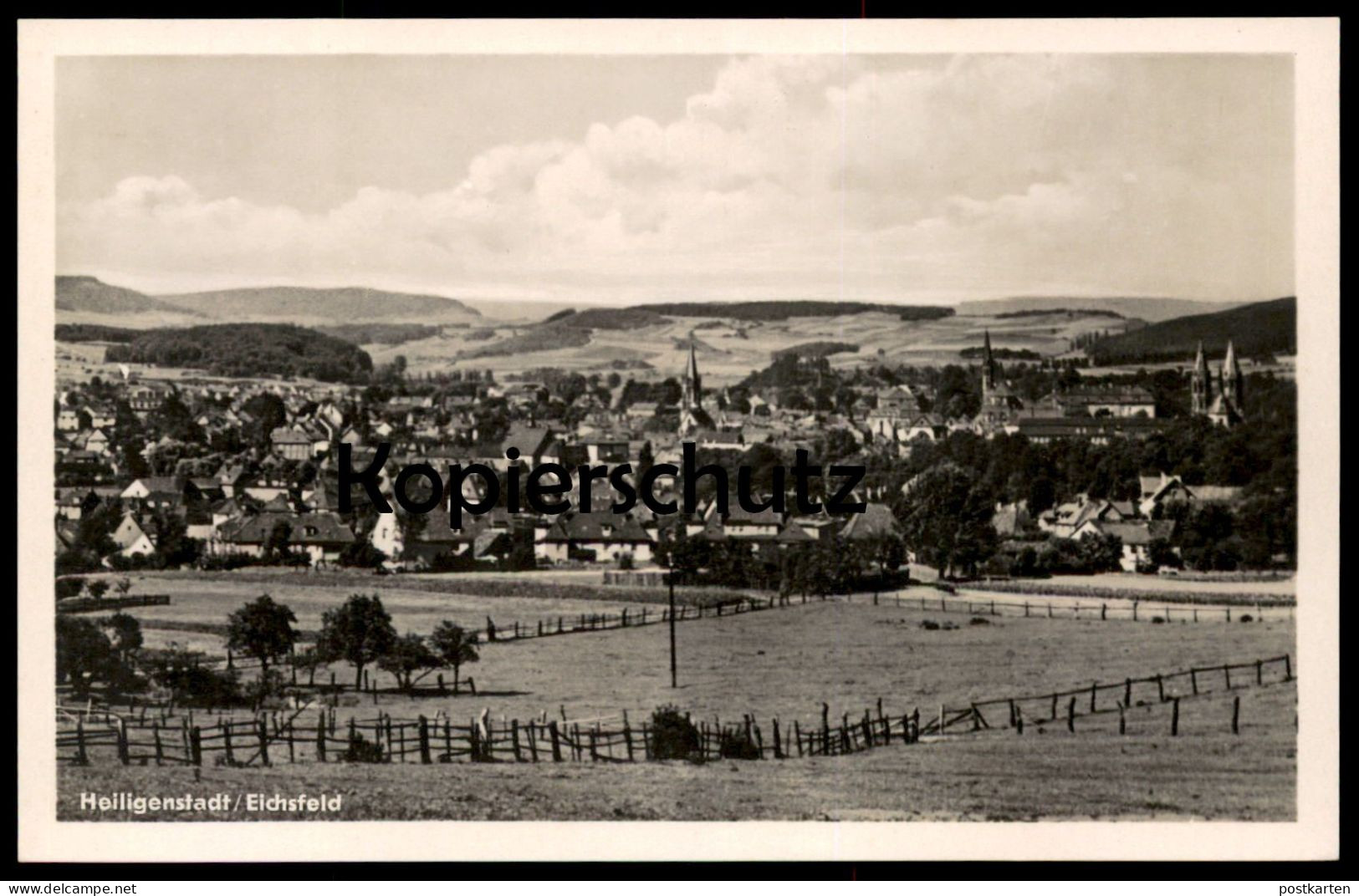 ALTE POSTKARTE HEILIGENSTADT EICHSFELD PANORAMA GESAMTANSICHT THÜRINGEN Ansichtskarte AK Cpa Postcard - Heiligenstadt