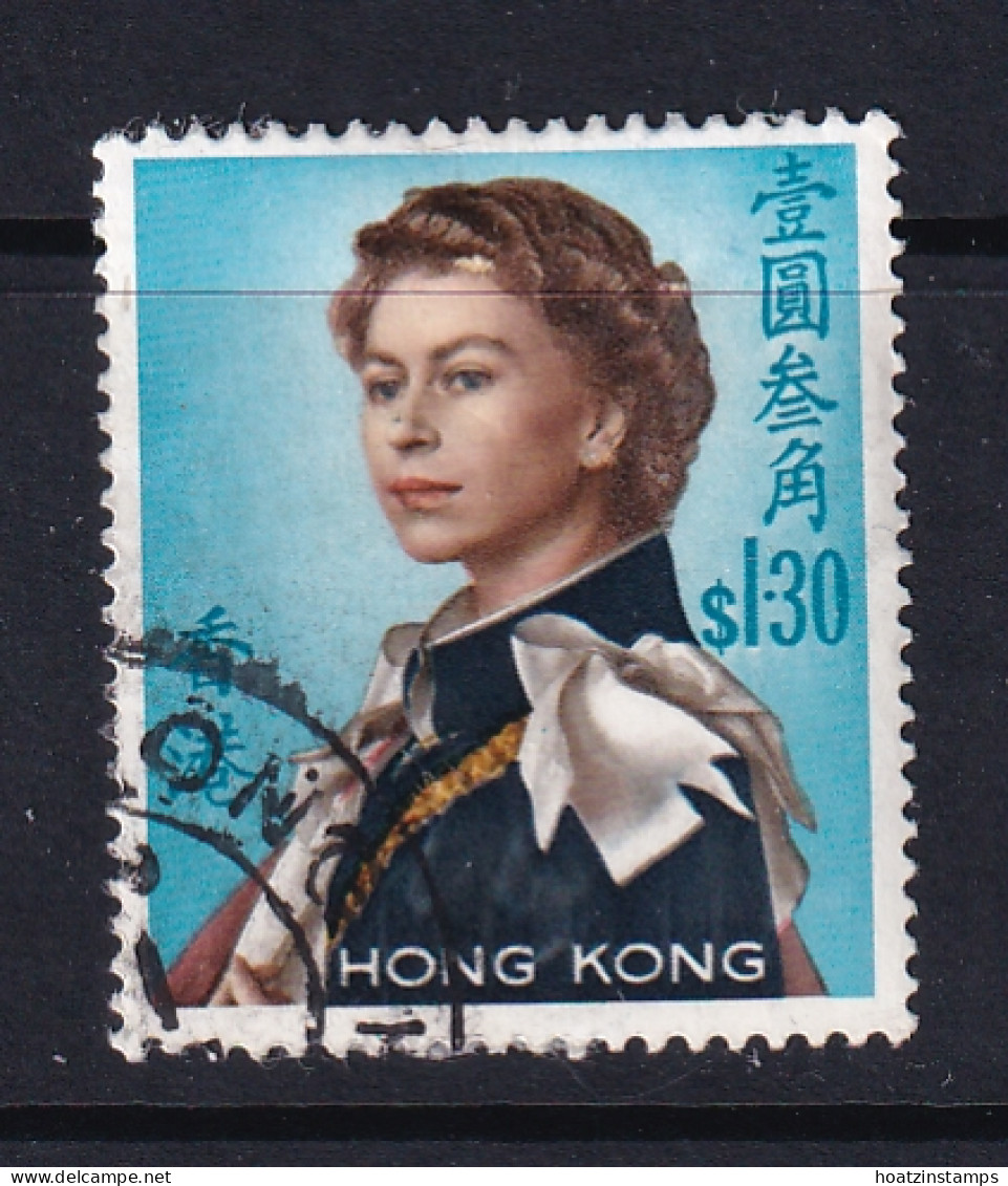 Hong Kong: 1962/73   QE II     SG206d      $1.30  [Glazed]   Used - Used Stamps