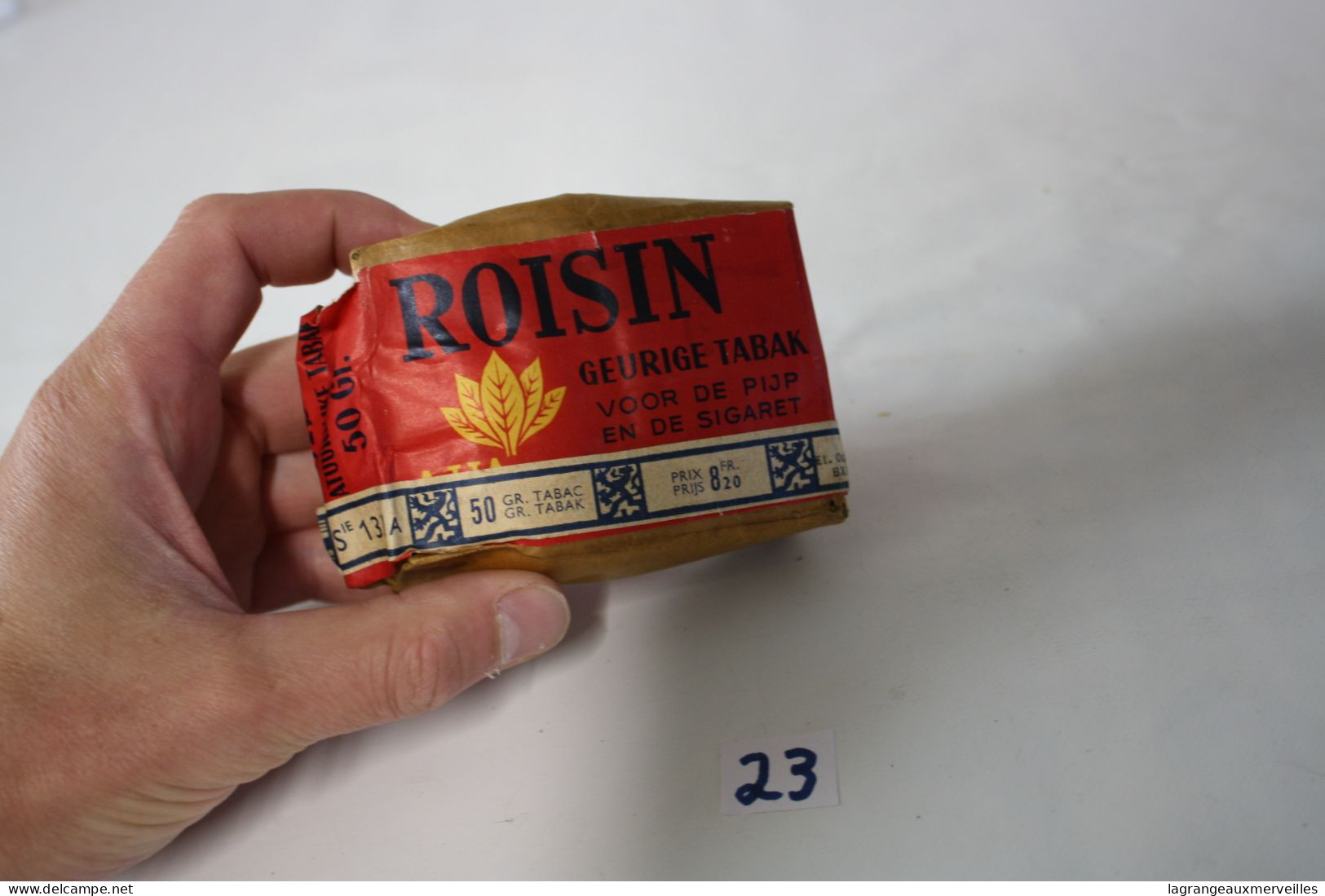 C23 Ancien Tabac De Collection - Roisin Pour La Pipe - AJJA - Altri & Non Classificati