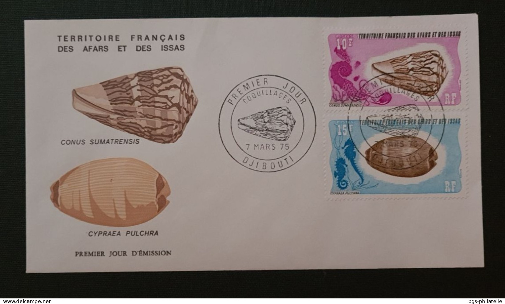 Afars Et Issas Timbres Numéros 401 Et 402 Sur Enveloppe. - Covers & Documents