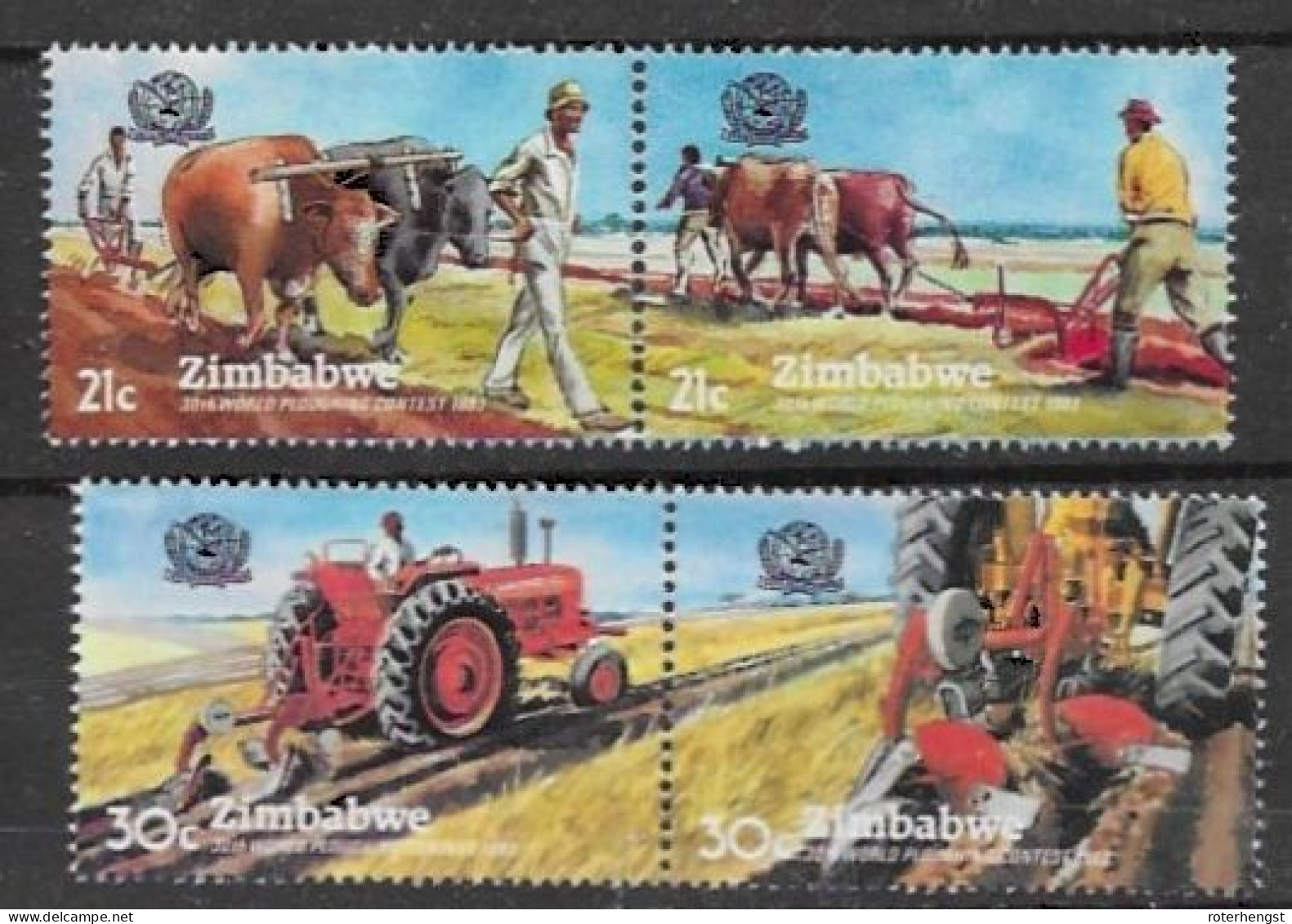 Zimbabwe 1983 Mnh ** 3 Euros - Zimbabwe (1980-...)