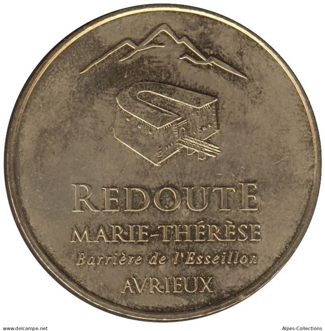 73-0661 - JETON TOURISTIQUE MDP - Avrieux - Redoute Marie-Thérèse - 2007.1 - 2007