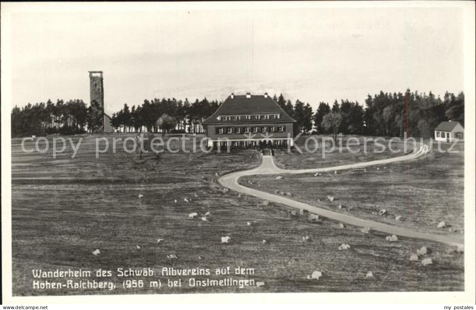 41767843 Onstmettingen Wanderheim Schwaeb. Albvereins Hohen-Raichberg Naegelhaus - Albstadt