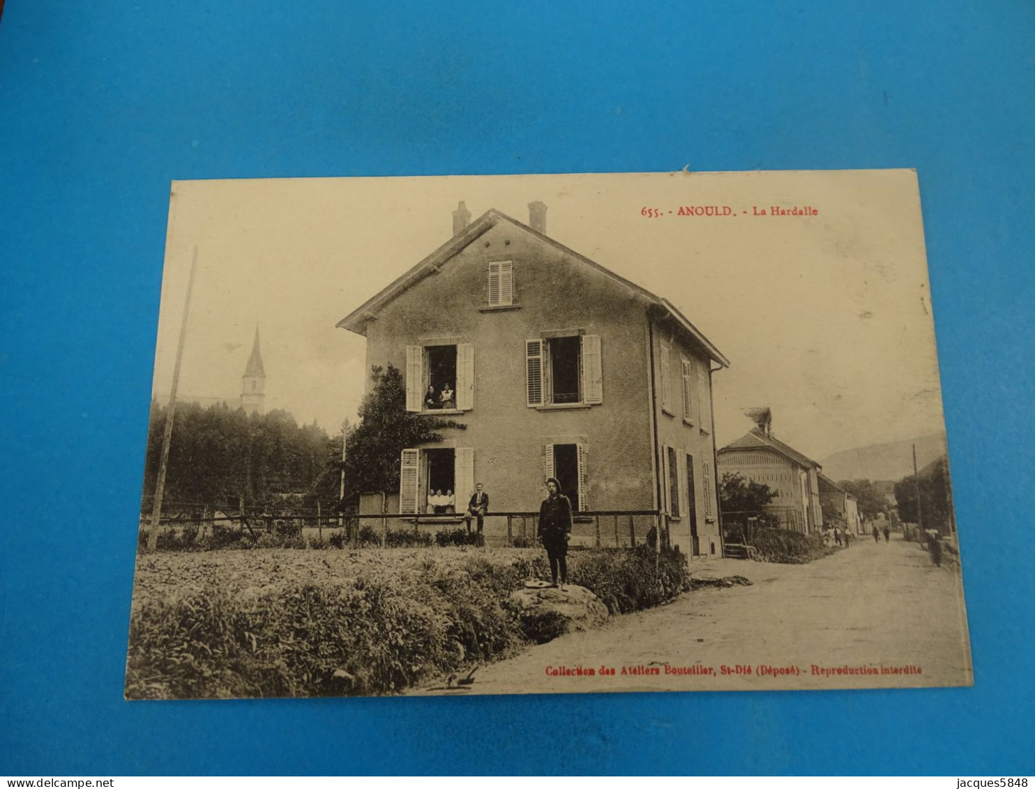 88) Anould - N°655 - La Hardalle - Année: 1915 - EDIT: Bouteiller - Anould