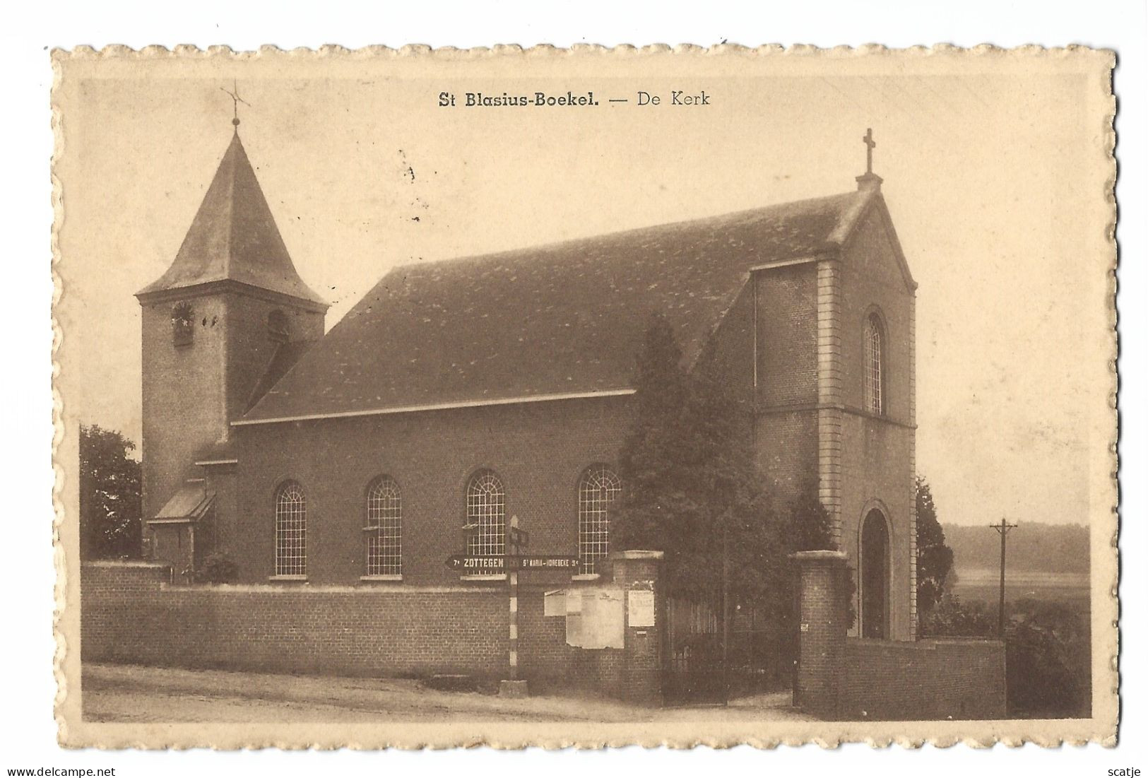 St Blasius-Boekel.   -   De Kerk - Zwalm