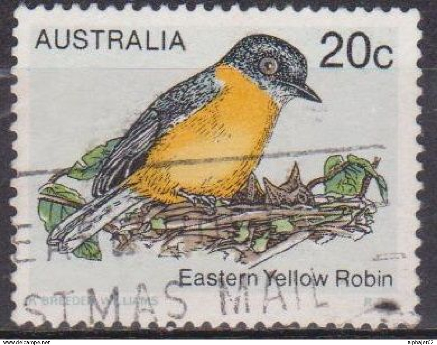 Oiseaux - Robin Yellow - AUSTRALIE - Faune - N° 678 - 1979 - Gebruikt