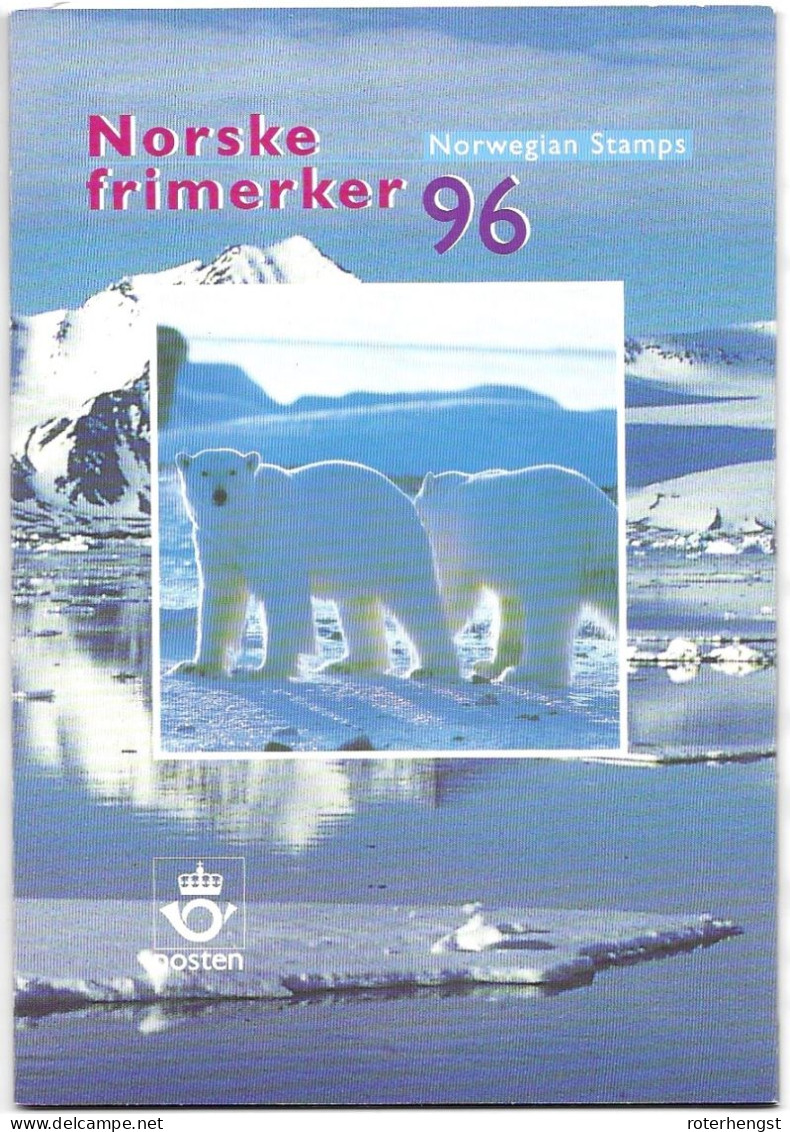 Norway Official Year Map Mnh ** 1996 - Volledig Jaar