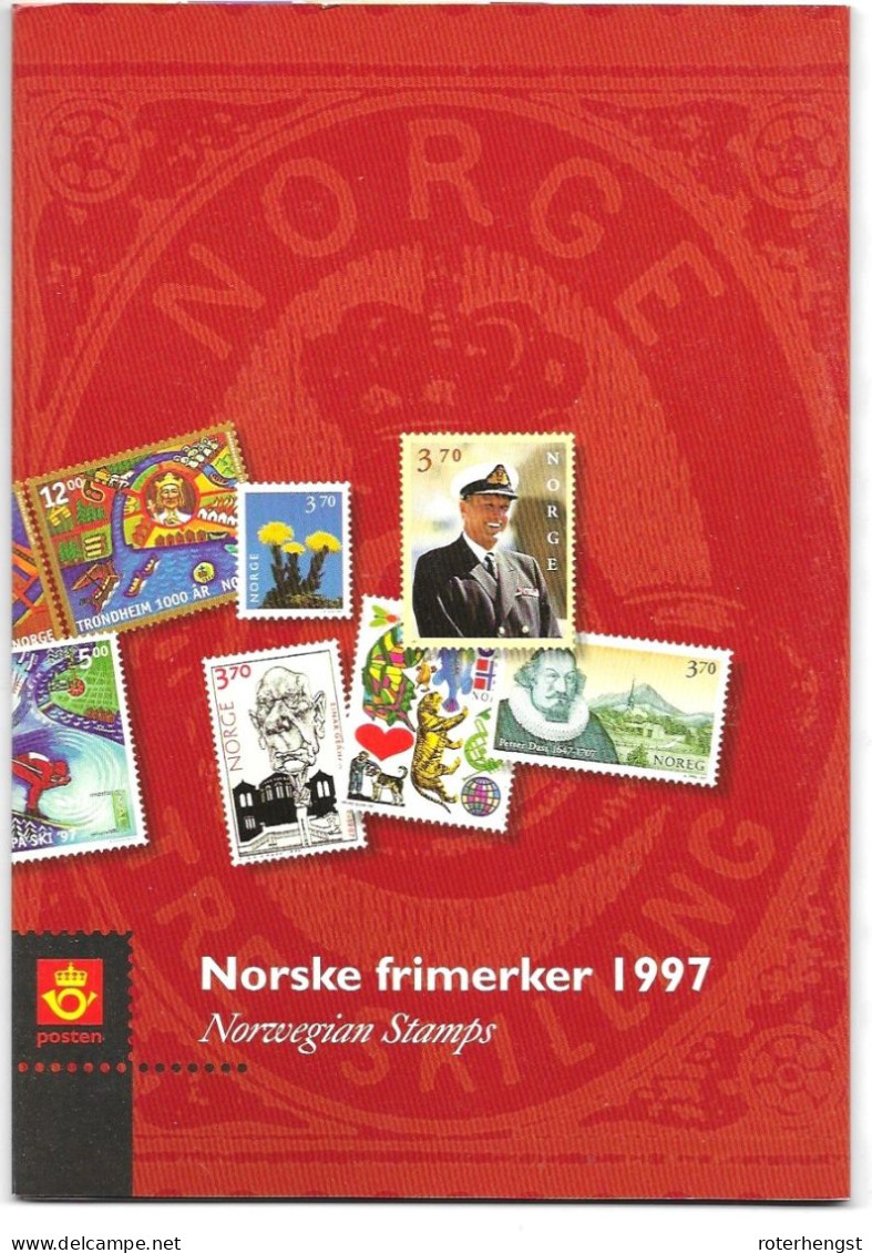 Norway Official Year Map Mnh ** 1997 - Volledig Jaar