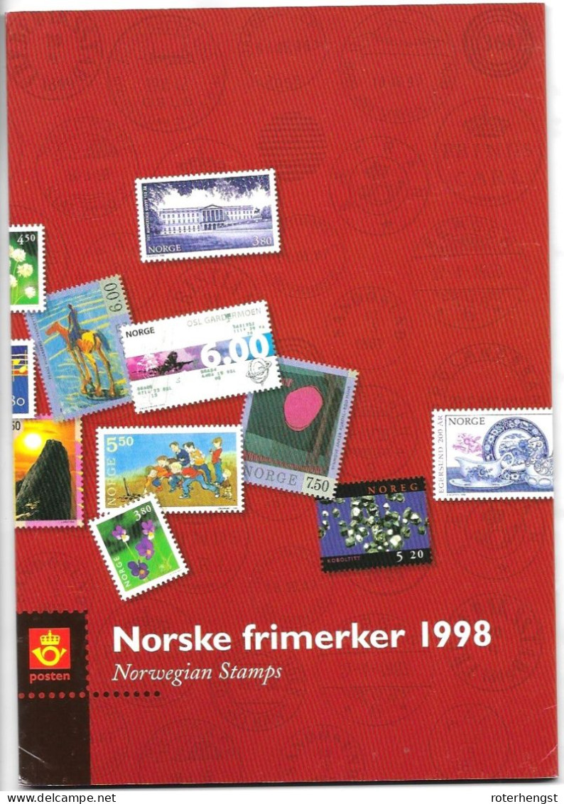 Norway Official Year Map Mnh ** 1998 - Volledig Jaar