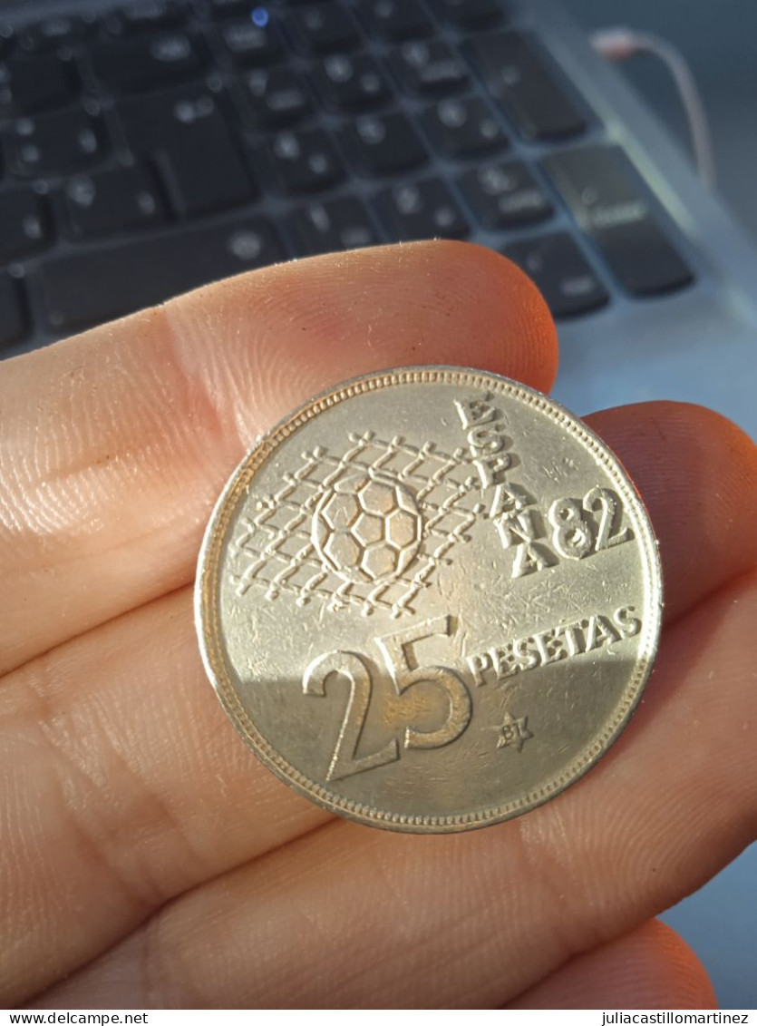 Moneda 25 Pesetas Juan Carlos I - Zu Identifizieren