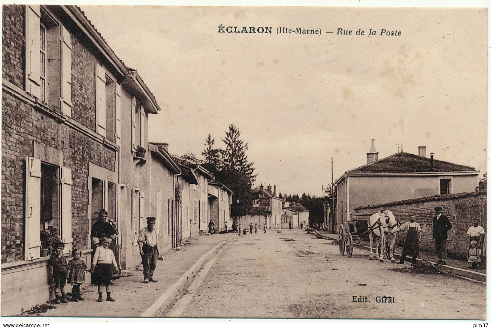 ECLARON - Rue De La Poste - Eclaron Braucourt Sainte Liviere