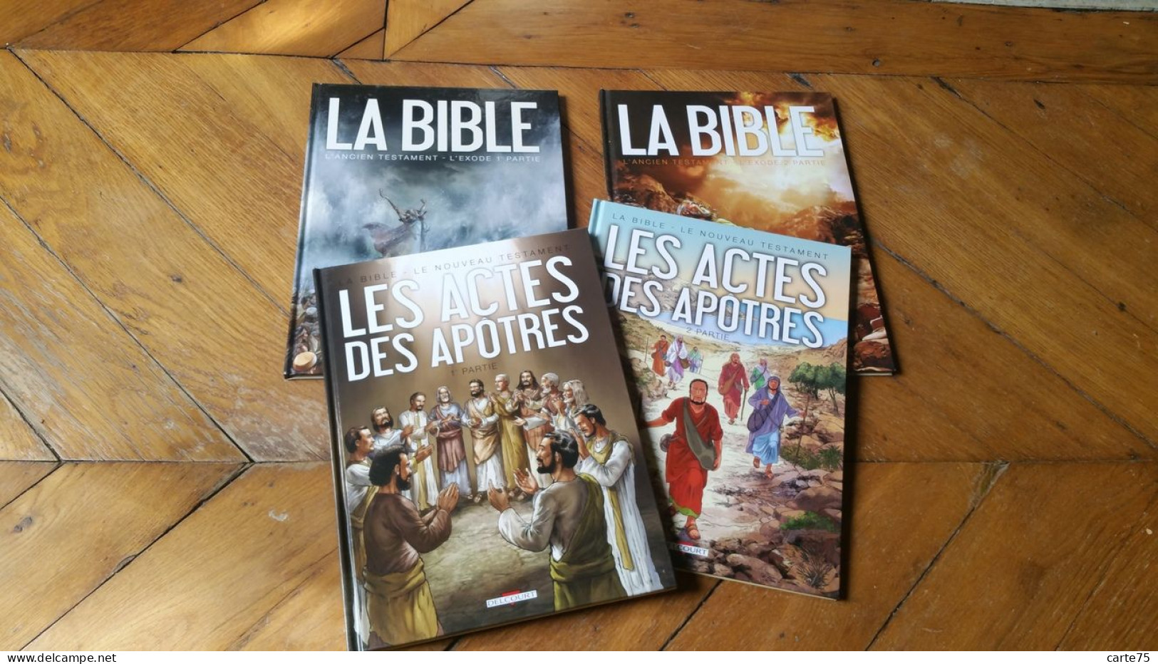 La Bible L'Exode 1 Et 2, Le Nouveau Testament, Les Actes Des Apôtres 1 Et 2 - Lots De Plusieurs BD