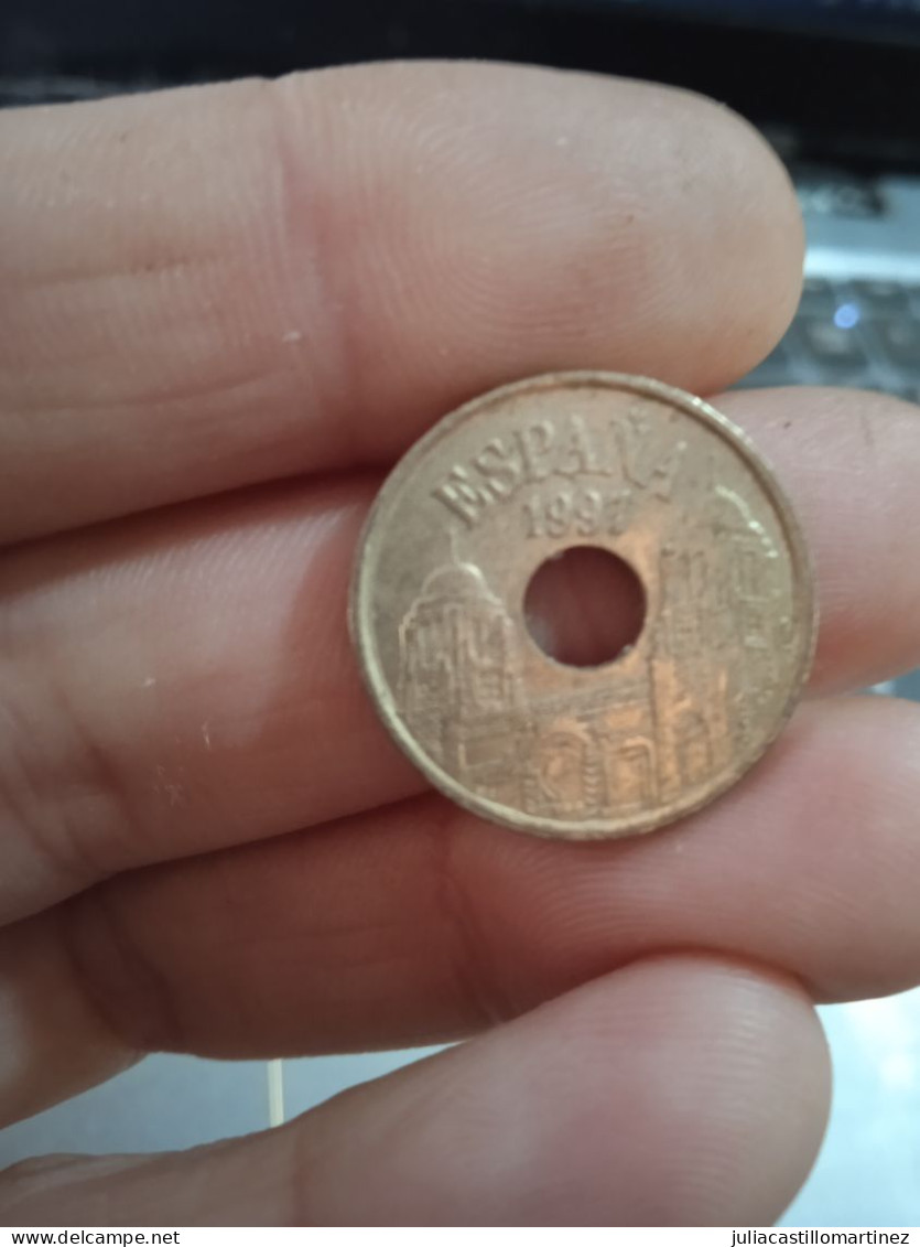 Moneda 25 Pesetas 1997 - Da Identificare