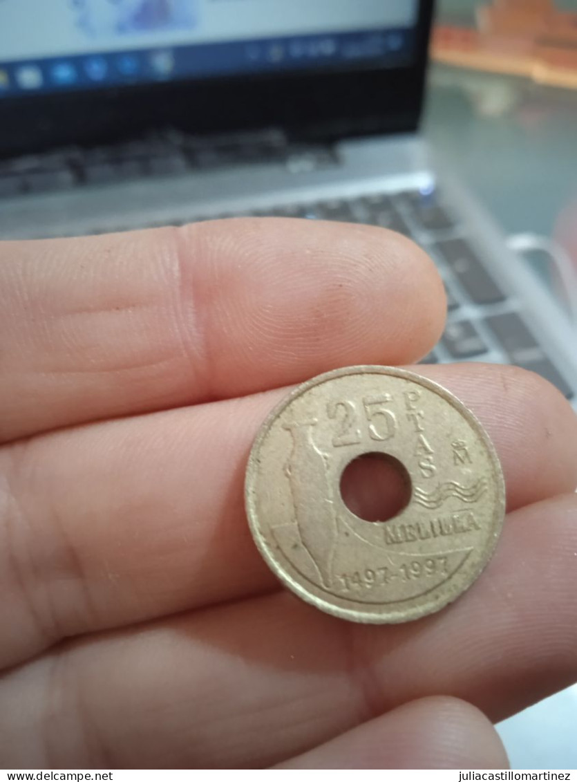 Moneda 25 Pesetas 1997 - A Identificar