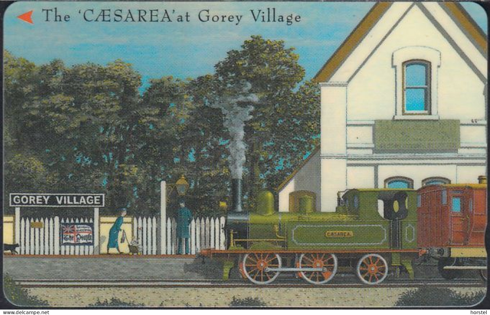 Jersey - 276 - Train - Eisenbahn - The Caesarea At Gorey Village - £2 - 82JERD - Jersey En Guernsey